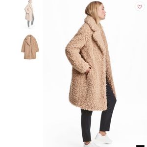 hm teddy bear jacket